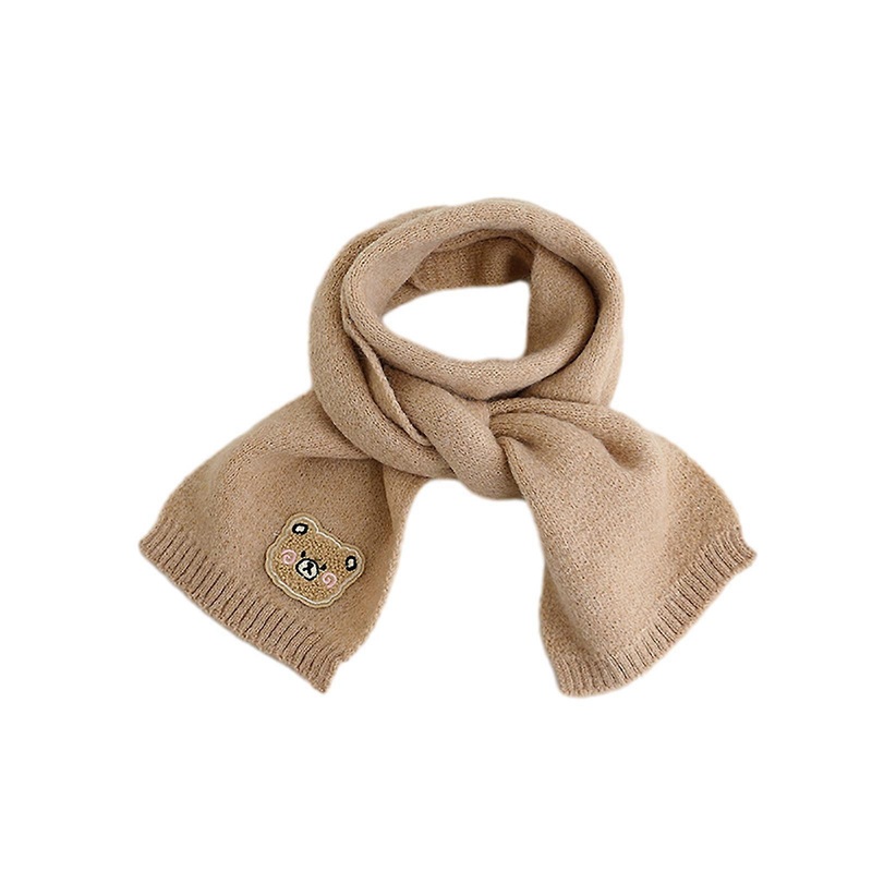 Baby Winter Scarf Cartoon Neck Cover Windproof Winter Scarves for Kid Toddlers Infant Children Cute Travel Neckerchief  khaki | Fruugo SG