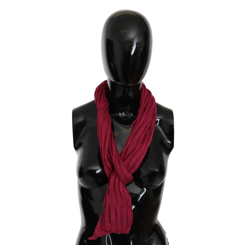 John Galliano Bordeaux Neck Wrap Shawl Foulard Scarf | Fruugo SG