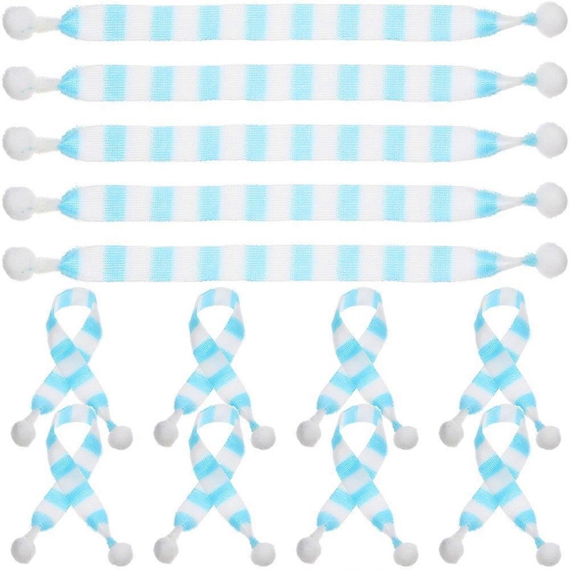 Mini Scarf Assorted Colors Diy Decoration Christmas Dolls 16.00X1.20X1.20cm 20Pcs | Fruugo SG