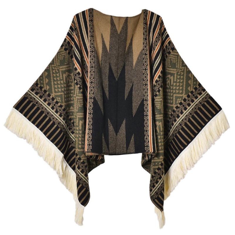 Oversized Warm Shawl Wrap Open Front for Women Open Front Warm and Soft Large Wrap for Fashionable Layering  Green | Fruugo SG