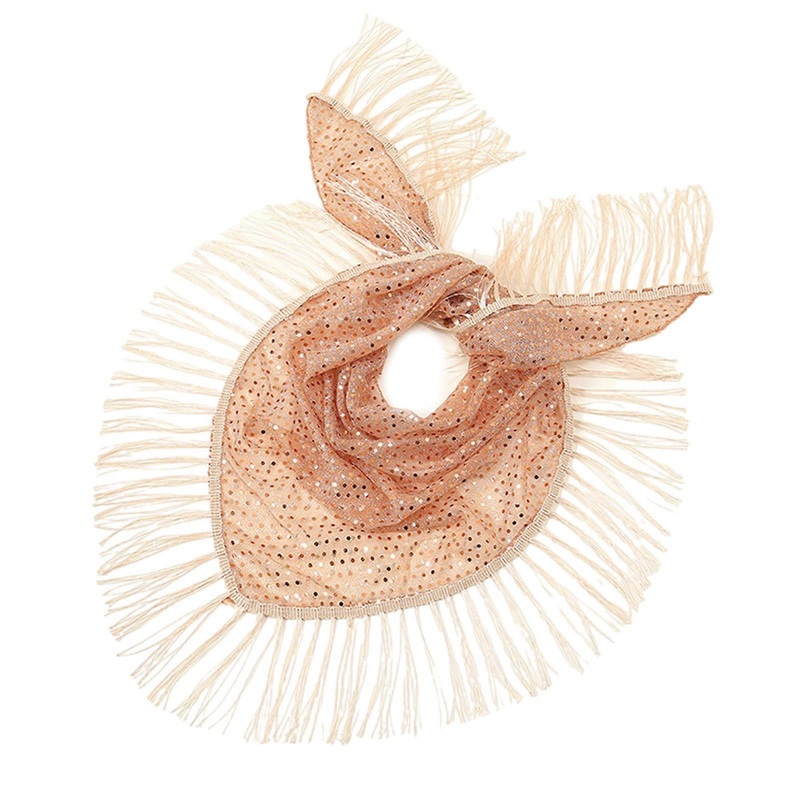 Trendy Female Scarf Multipurpose Glitter Scarf Vintage Spiciness Girls Headscarf for Stylish Outfits  Orange | Fruugo SG