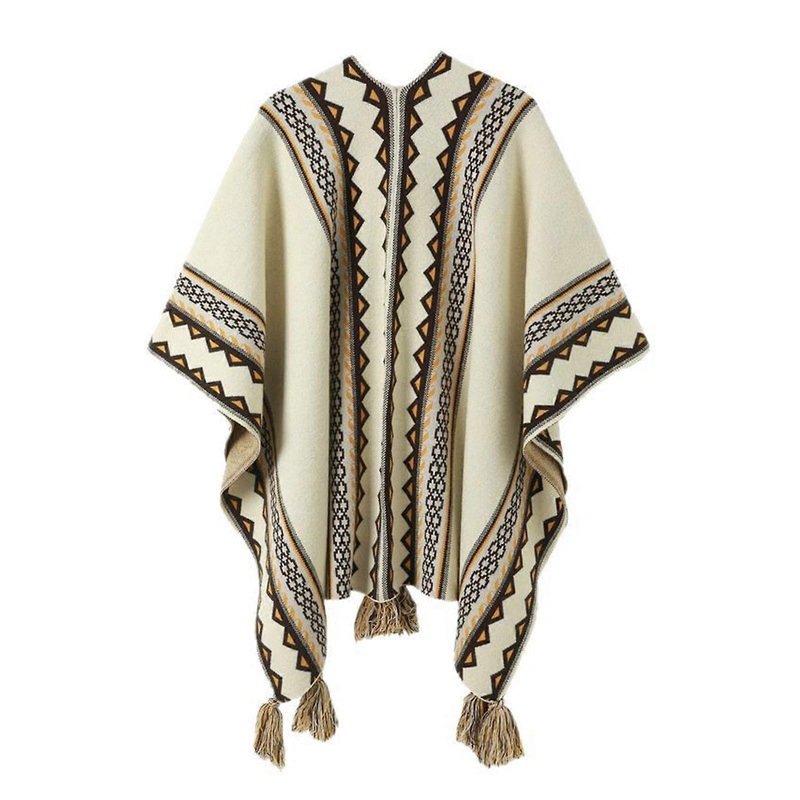 Versatiles Rectangle Shawl Sports Travel Shawl Stylish Protectiing Tippet for Casual Outfits  Beige | Fruugo SG