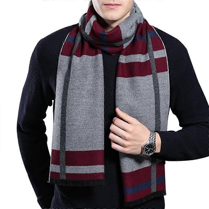 Winter Neckwear, Anti-static Men’s Scarf With Hygroscopicity | Fruugo SG