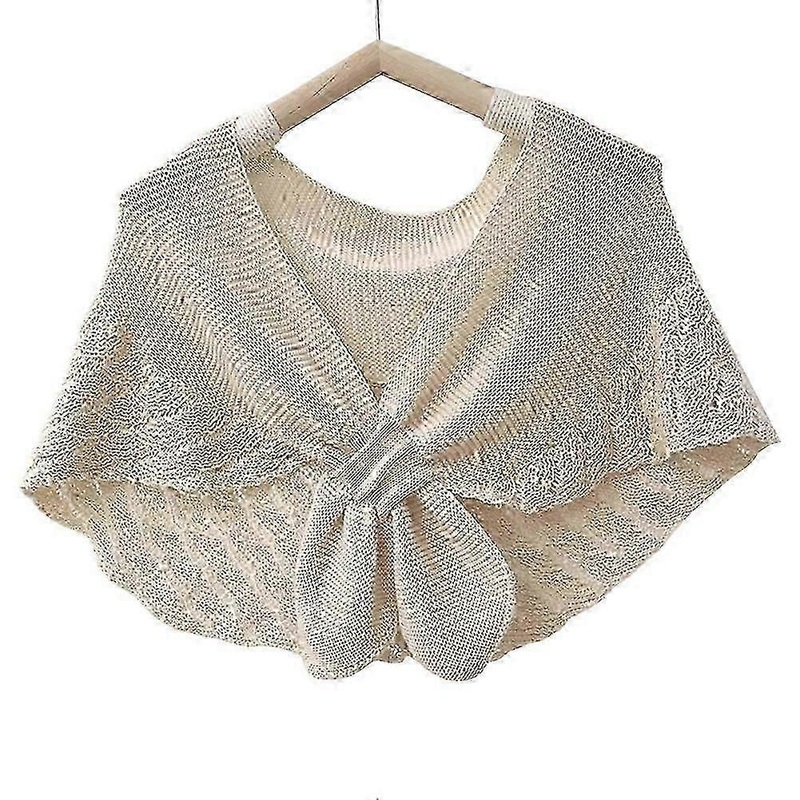Women Small Shawl for Spring Autumn Fashion Knitted Scarf Soft Comfortable Shoulder Wraps | Fruugo SG