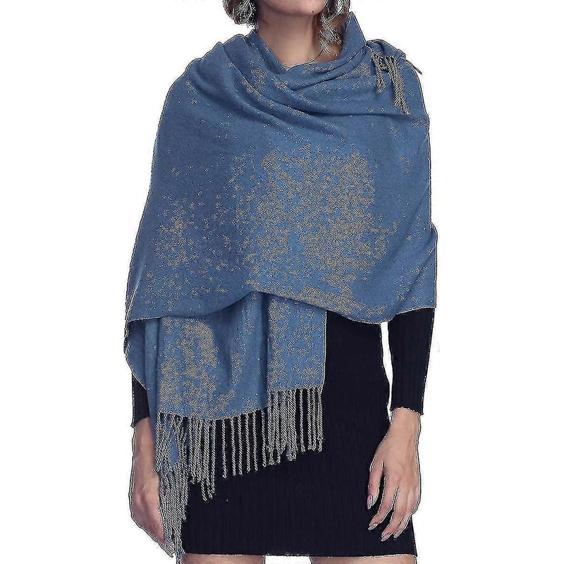 Womens Thick Soft Cashmere Wool Pashmina Shawl Wrap Scarf – Warm Solid Color Stole Adult Female | Fruugo SG