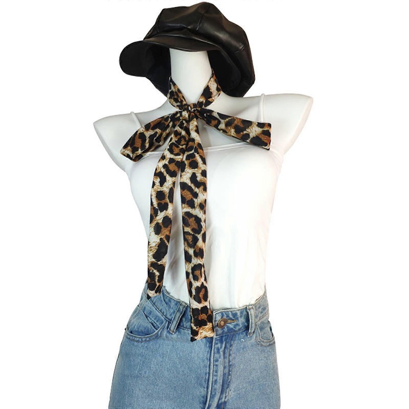 Year 2000 Leopard Scarf Fashionable Accessory for Women Decorative Neckerchief for Casual Gatherings or Workdays | Fruugo SG