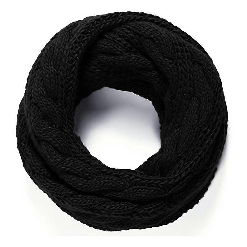 Autumn And Winter Warmth And Thickened Bib Two Circles Woolen Twist Scarf Winter Ladies Knitted Collar | Fruugo SG