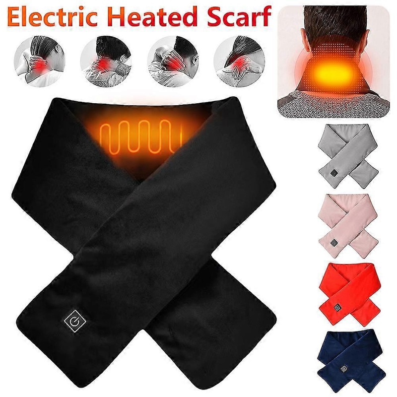 Electric Heated Winter Scarves Adjust Temperature Heating Neckerchief Comfortable Usb Charging Collar Scarves Shawl Neck Warmer | Fruugo SG