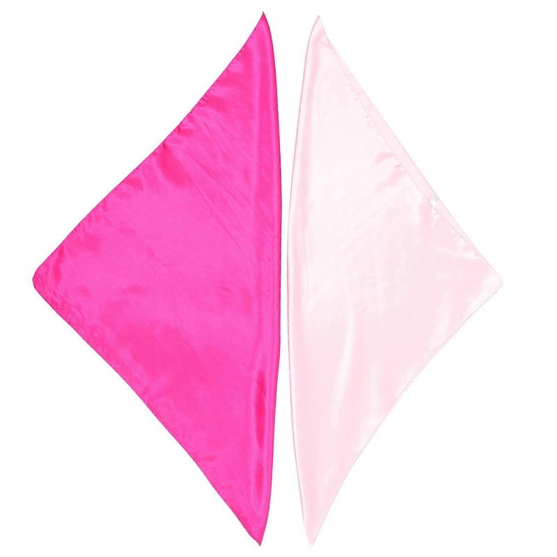 Fashionable Neck Scarves Solid Color Handbag Decoration Birthday Prom 2Pcs | Fruugo SG