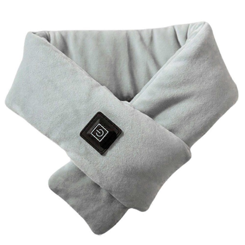 Men Women Unisex Electric Heating Scarf Shawl Winter Warmer Soft USB Heated Neck Wrap Scarves | Fruugo SG