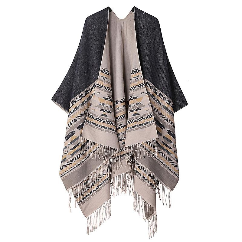 Women’s Scarf Shawl Open Cape Autumn And Winter Warmth | Fruugo SG