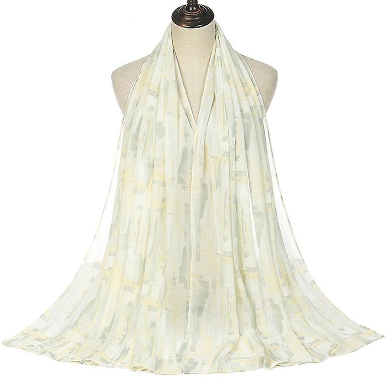 Women Scarf Shawl 2022 Spring And Autumn Chiffon Tie-dyed Sun Protection Casual | Fruugo SG