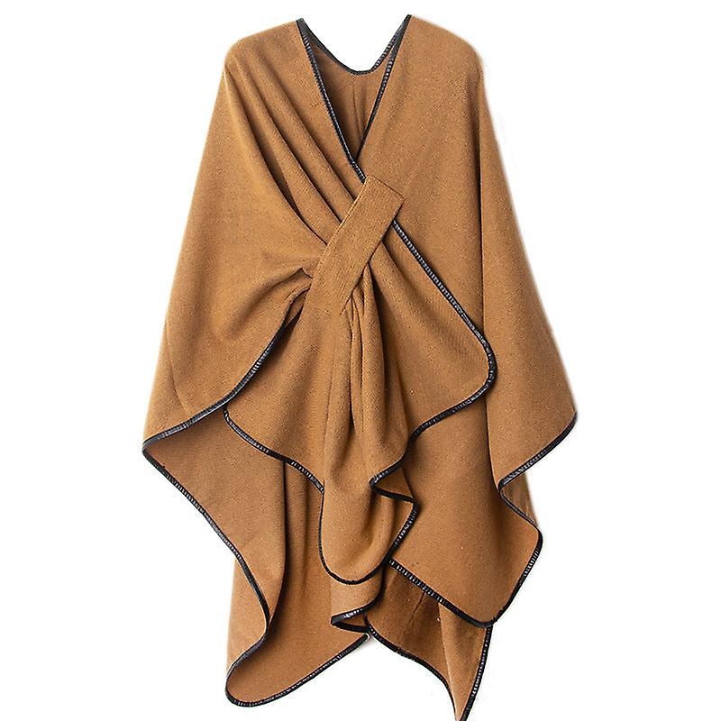 Women Scarf Shawl 2022 Spring Autumn Casual Sun Protection Warm Split | Fruugo SG