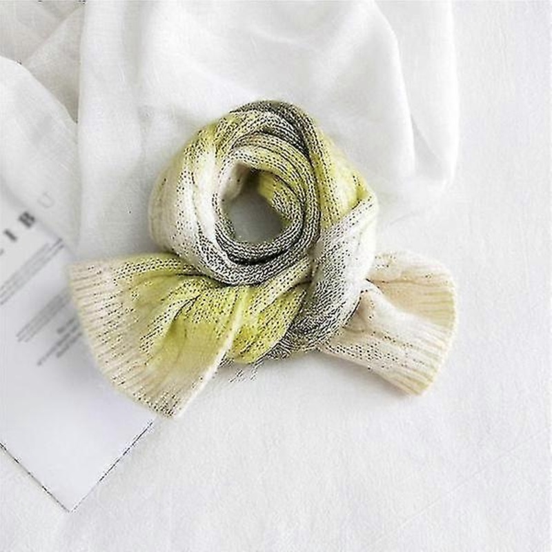 Women Tie Dye Fashion Soft Wool Scarf Wrap Winter Warm Long (b) | Fruugo SG
