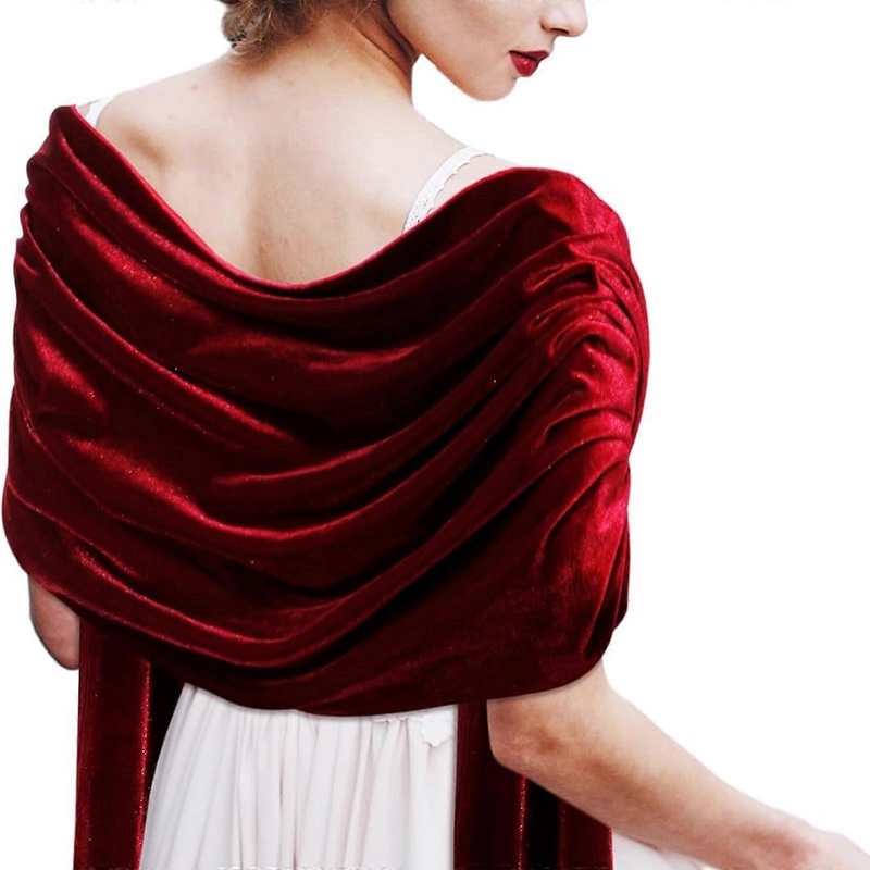 Fashion Soft Plush Shawl Autumn Winter Shawl Outdoor Thicken Warm Shawl for Work Travel Or Leisures  Burgundy | Fruugo SG