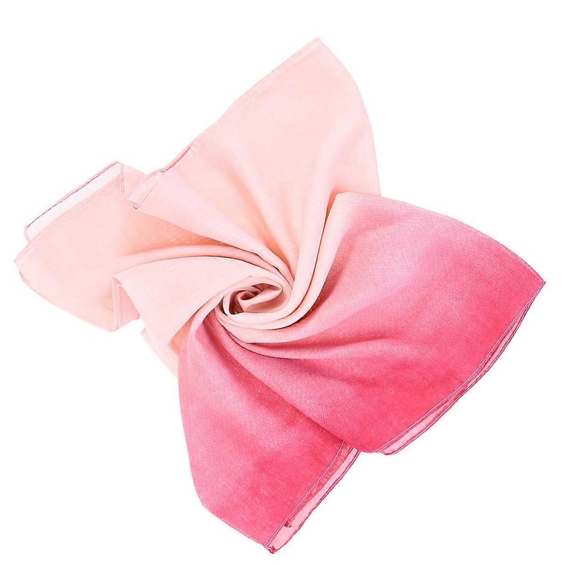 Scarf Fashion Women Elegant Scarf Pink And White 160x50cm Chiffon Material Lightweight Versatile Wearing Options 1Set | Fruugo SG