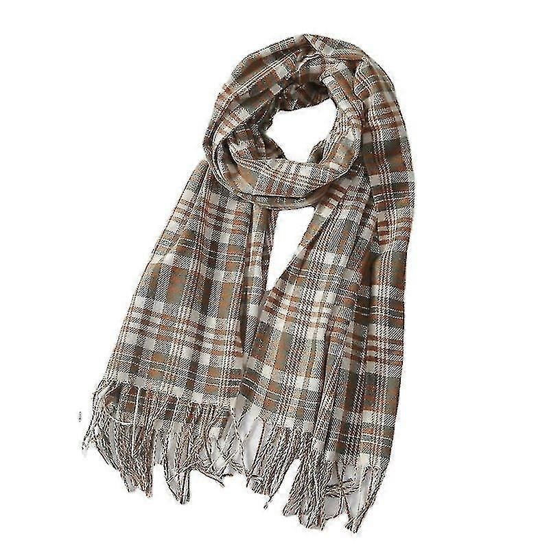 Warm Winter Tartan Plaid Plaid Soft Scarf Classic Cashmere Shawl | Fruugo SG