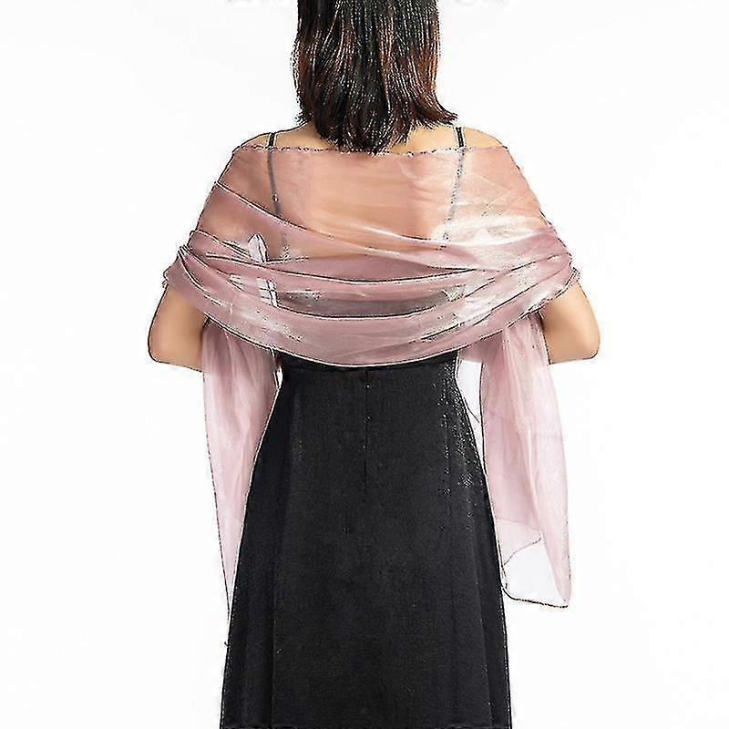 Women’s Evening Dress Wedding Shawl Solid Color Party Shawl Tulle Scarf-Yvan | Fruugo SG