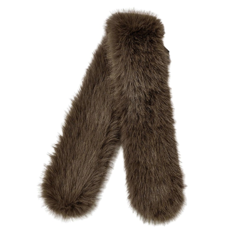 Women Thick Faux Furs Scarf Crosses Wrap Shawl Wedding Bridal Bridesmaid Party Furry Stoles Shrug for Winter Neck Warmer  khaki | Fruugo SG