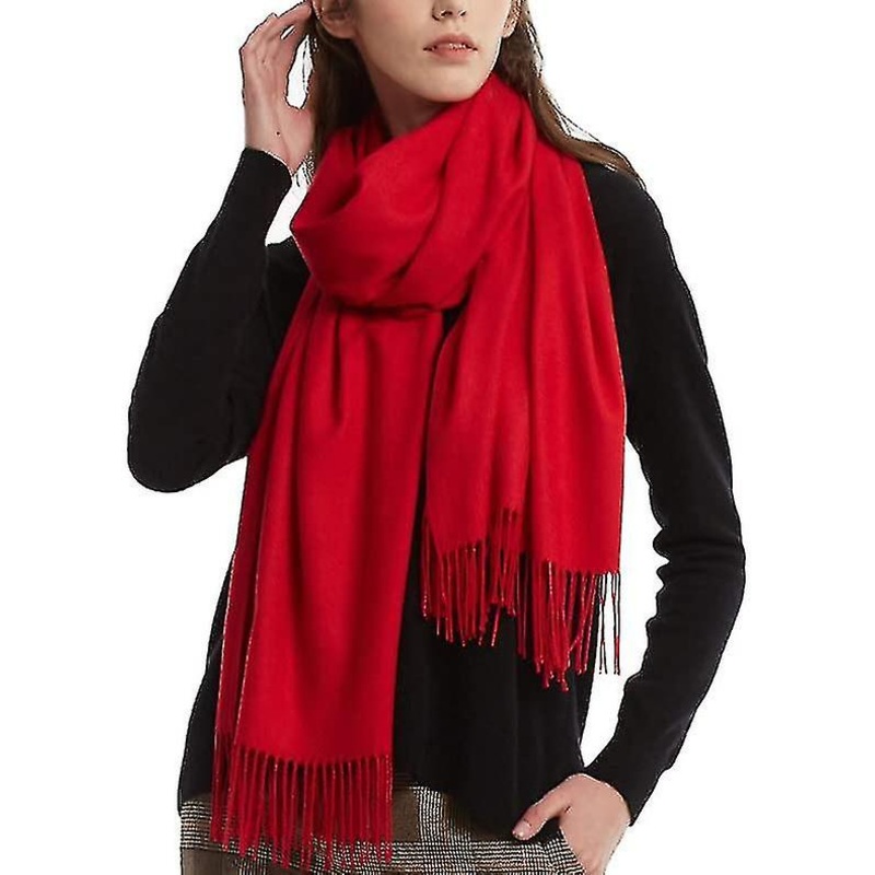 Womens Winter Scarf Cashmere Feel Pashmina Shawl Wraps Soft Warm Blanket Scarves | Fruugo SG