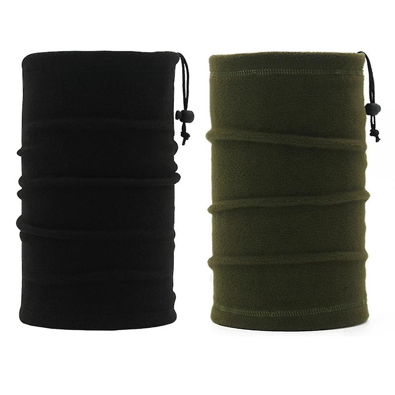 2 Pcs Neck Warmer Fleece Neck Gaiter Windproof Skiing Hiking Cycling Warmer For Adults Outdoor Spor | Fruugo SG