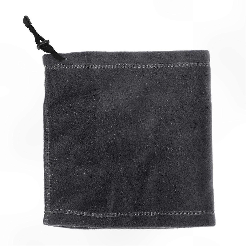 2024Face Cover Scarf Fleece with Adjustable Drawstring Unisex Thermal Neck Gaiter for Winter Skiing Grey | Fruugo SG