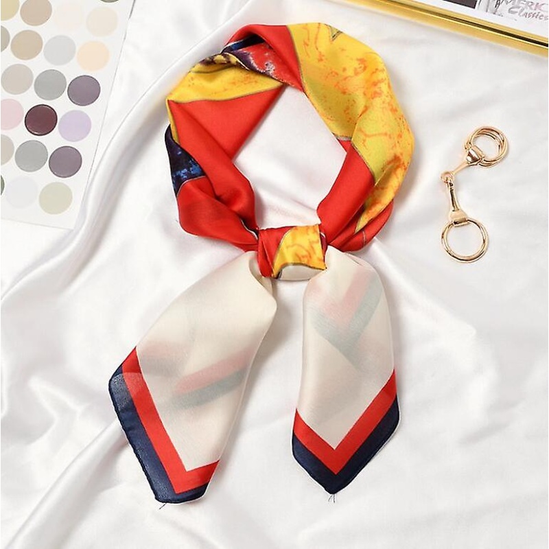 Abstract Bottle Print Square Scarf Women Bandana Hairband Lady Head Wraps Female Shawl Fashion Neckerchief 2021 | Fruugo SG