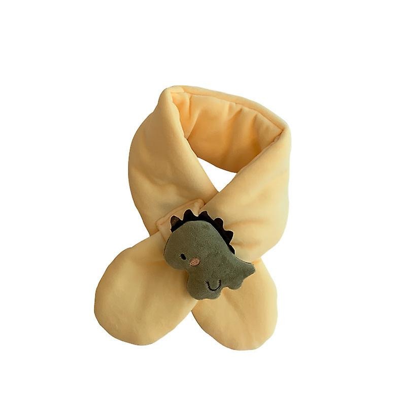 Autumn Winter Korean New Children’s Scarf Plush Cartoon Dinosaur Cross Scarf Men And Women Keep Baby Warm Bandana | Fruugo SG
