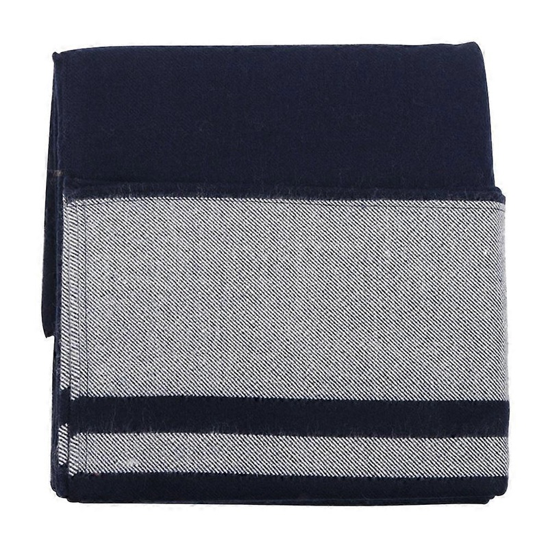 Cashmere Scarf Shawl Women Oversized Thickened Cloak Stylish Grey Blue Striped 150x125cm Warmth 1Set | Fruugo SG