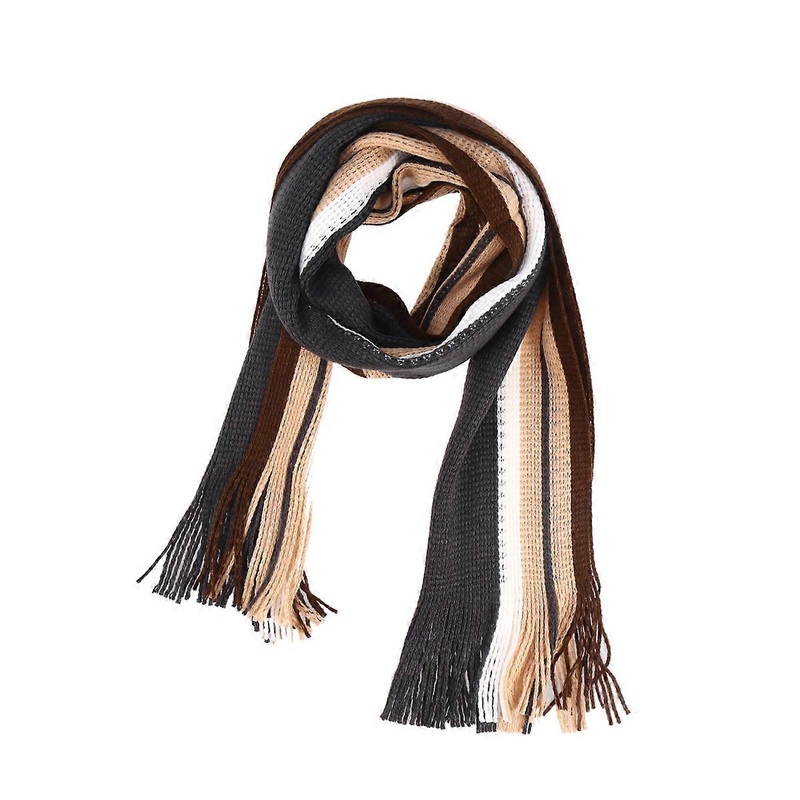Generous Winter Warmth Cashmere-like Scarf For Men In Dark Grey Ideal For Leisure Activities 1Pcs | Fruugo SG