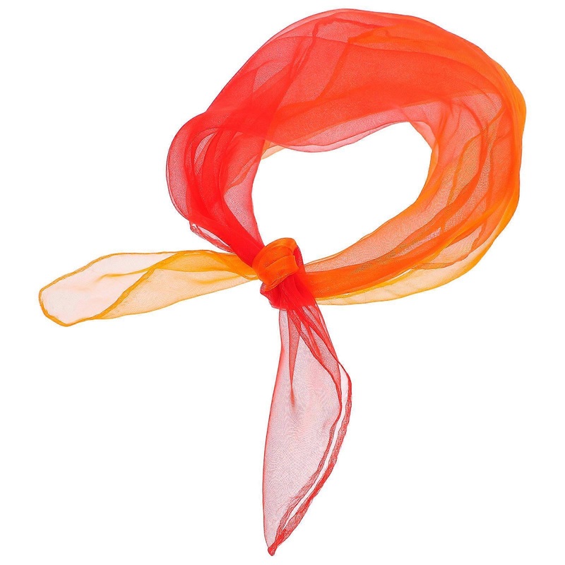 Juggling Cloths Square Juggling Silk Dance Scarves Friends 24×24 Inches Orange Performance 1Pcs | Fruugo SG