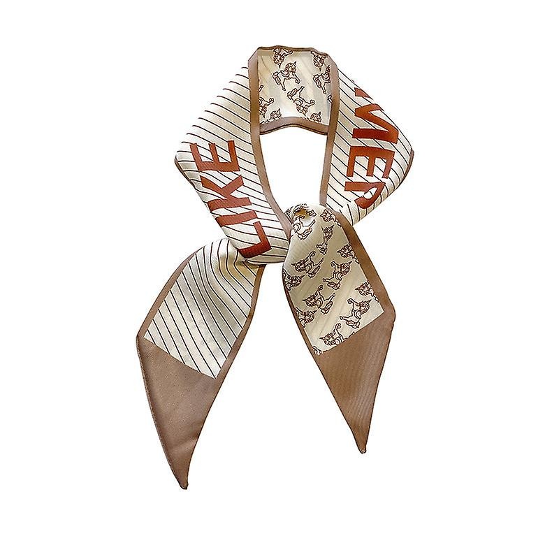 Korean Style Ins Style Small Silk Scarf Ribbon Hair Tie Decorative Spring And Autumn Professional Scarf | Fruugo SG