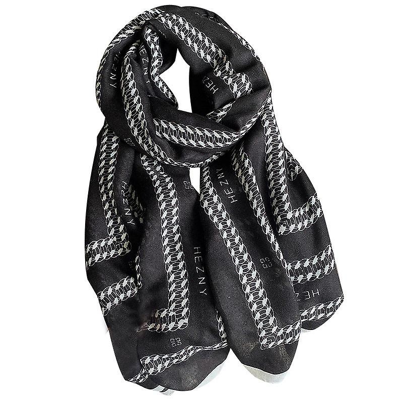New Winter Korean Style Cotton And Linen Feel Scarf For Women Winter All-matching Striped Scarf Spring And Autumn Thin Scarf For Women | Fruugo SG