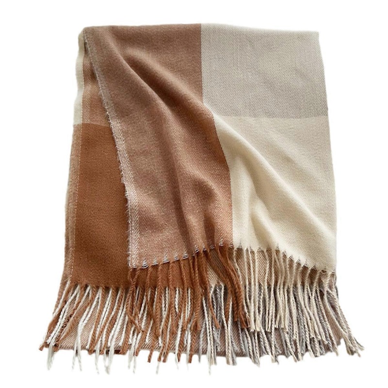 Oversized Checkered Scarf | Fruugo SG