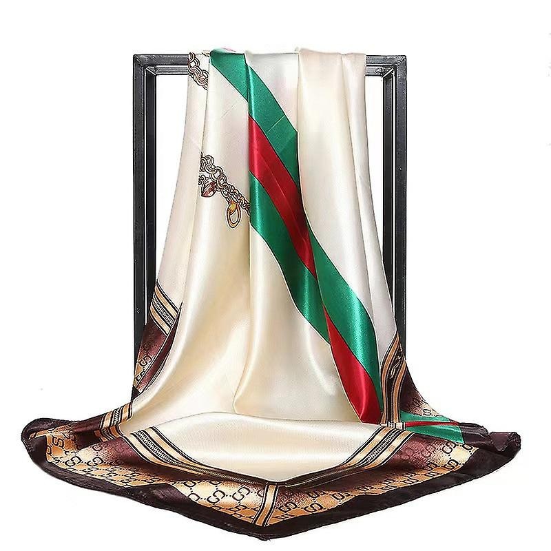 Satin Square Scarf 90 Gift Silk Scarf Women’s Scarf Professional Elegant Scarf Sunscreen Scarf | Fruugo SG