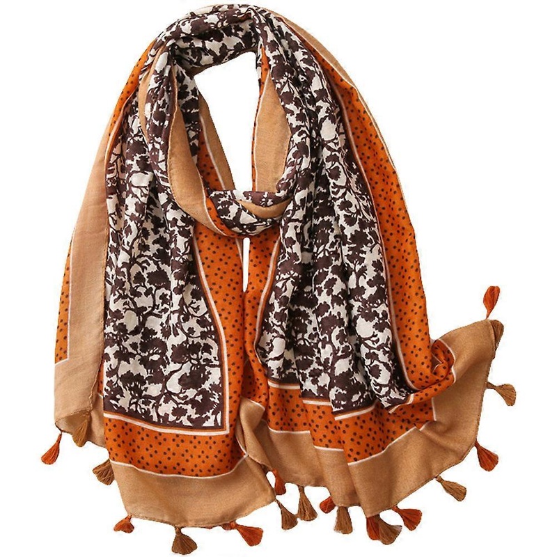 Warm Scarf Shawl Vintage Warm Shawl Rectangular Polyester Warmth Female 1Set | Fruugo SG