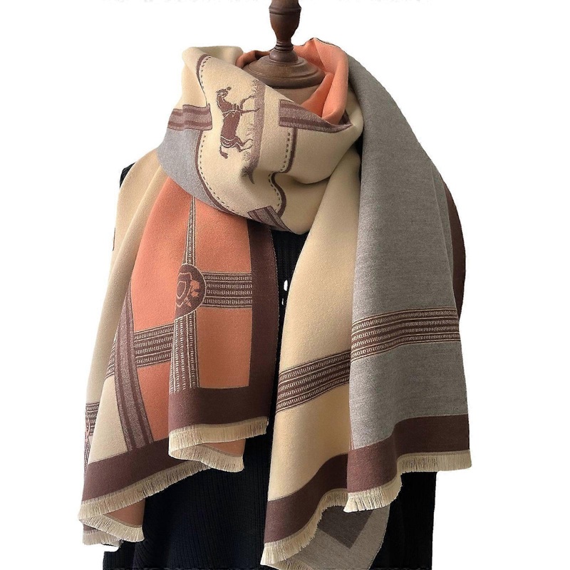 Women Scarf Winter Windproof Hijabs Lady Long Shawls Faux Pashmina Bandana Scarves Wraps Casual Travel Shopping Scarf  Ash | Fruugo SG