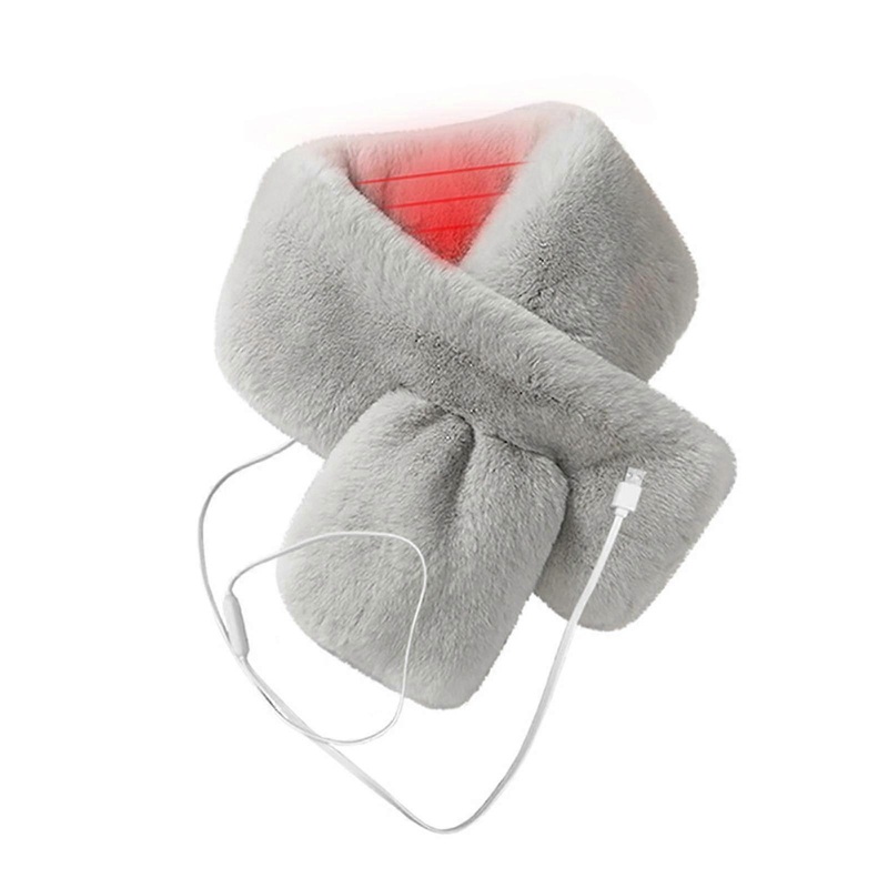 3 Gears Usb Heated Scarf With Neck Heating Pad Winter Neck Warmer Shawl,thermal Scarf Warm Electric Shawl | Fruugo SG