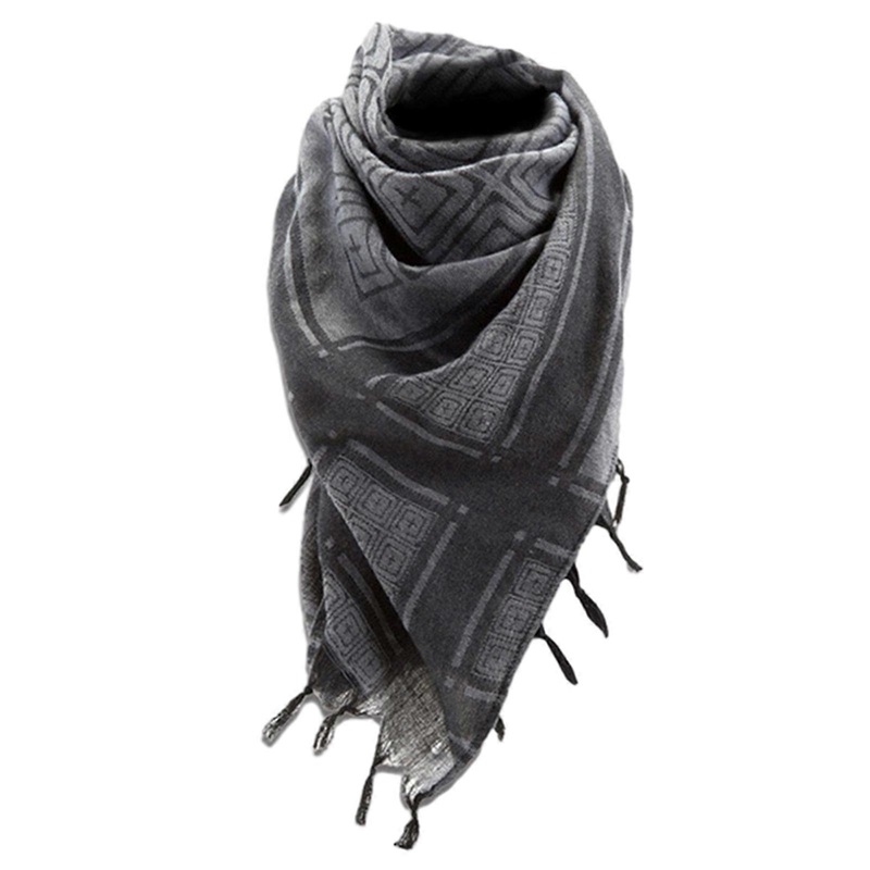 Arab Desert Scarf, Soft and Comfortable, Suitable for Hiking, Camping, and Cycling Multipurpose Scarf Shawl  storm gray | Fruugo SG