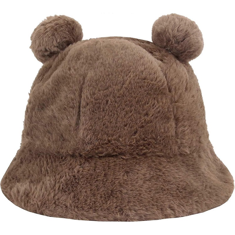 Frog Hat Adults Cotton Bucket Hat Frog Cap Fisherman Beach Festival Sun Hat Dress up Party Frog Hat 1khaki Bear Ear – | Fruugo SG