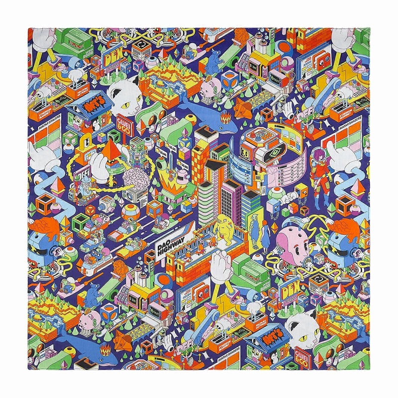 Hip Hop Hair Scarves Wrap Geometrical Pattern Headwraps Exquisite Head Kerchief Head Scarf Head Scarf Photo Props | Fruugo SG