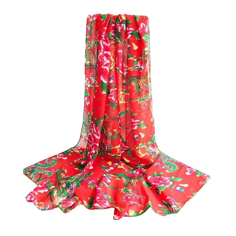 Large Scarf Shawl for Male Women Multifunctional Head Scarf Unisex Floral Versatile Outdoor Scarf Shawl Daily Wear  Red | Fruugo SG