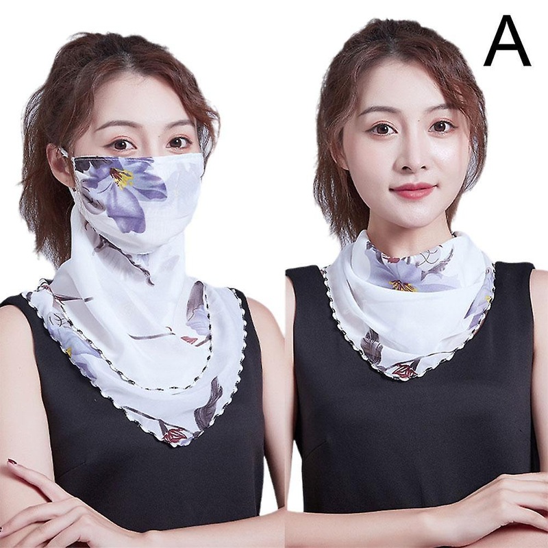 Outdoor Hiking Chiffon Comfortable Scarf Shawl Veil Face Neck Cover | Fruugo SG