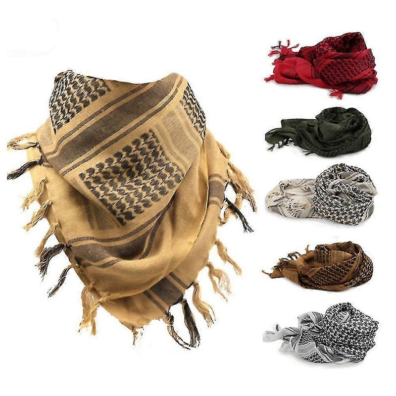 Tactical Scarf Cotton Desert Neck Arabian Scarf | Fruugo SG