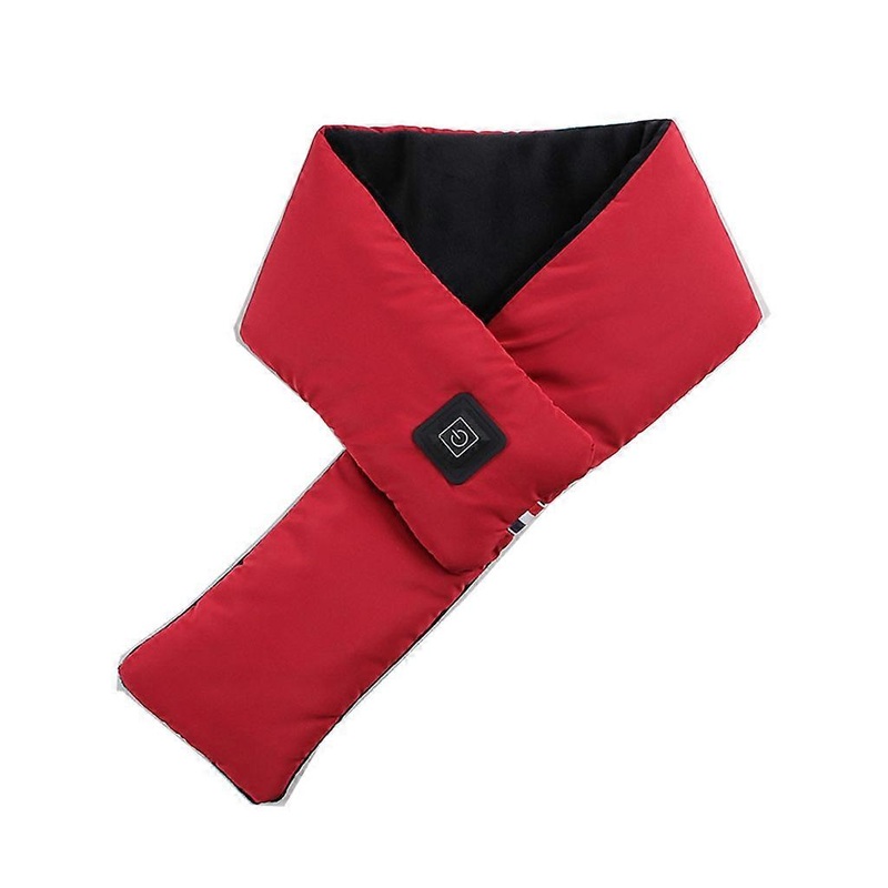 Winter Scarf Rechargeable Heated Neck Wrap Electric Warm Soft Scarves for Men and Women  Red | Fruugo SG