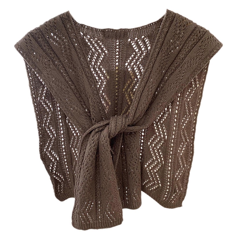 Women Solid Color Knotted Scarf for Mother Winter Travel Chunky Warm Wrap Soft Shawl Scarves Cold Weather Supplies  Brown | Fruugo SG