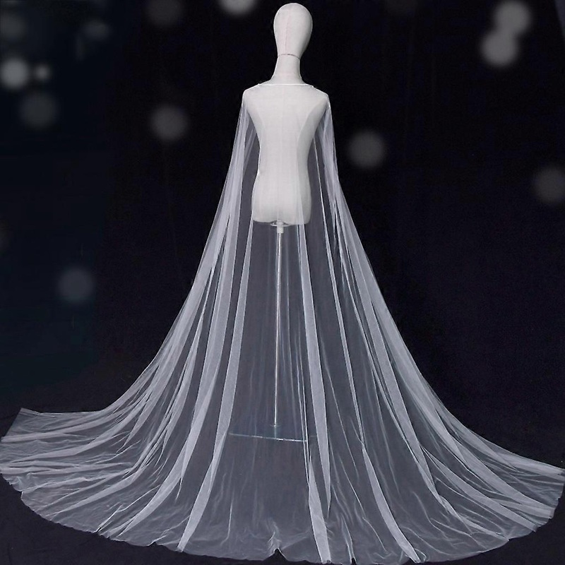 Womens Wedding Bridal Shawl Wrap Capelet See-Through Wedding Shawls Wraps For Bridesmaid Bridal Accessories | Fruugo SG