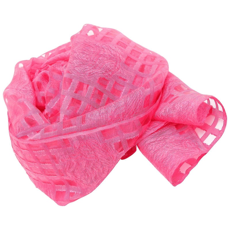 Fashion Scarf For Women Pink Polyester Shawl For Work And Vacation Thin Scarf 1Set | Fruugo SG
