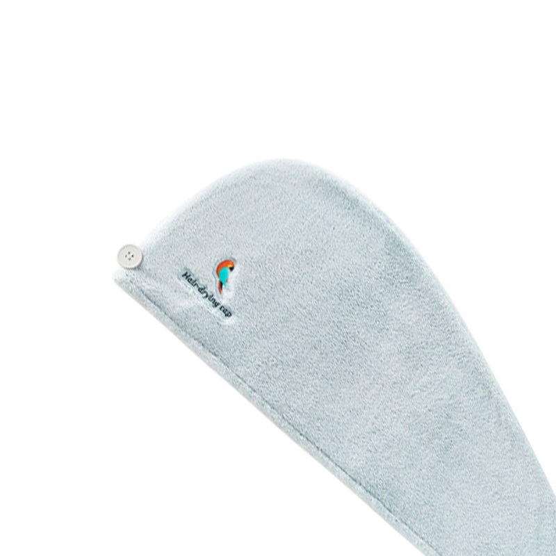 Hair Towel Wrap Quick Drying Coral Fleece Adjustable Size Breathable Comfortable for Women Light Blue Parrot | Fruugo SG