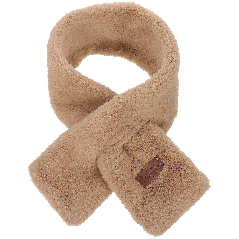 Neckerchief For Women Cross Scarf Imitation Rabbit Autumn And Winter Season 80x12cm Cold-Proof 1Pcs | Fruugo SG